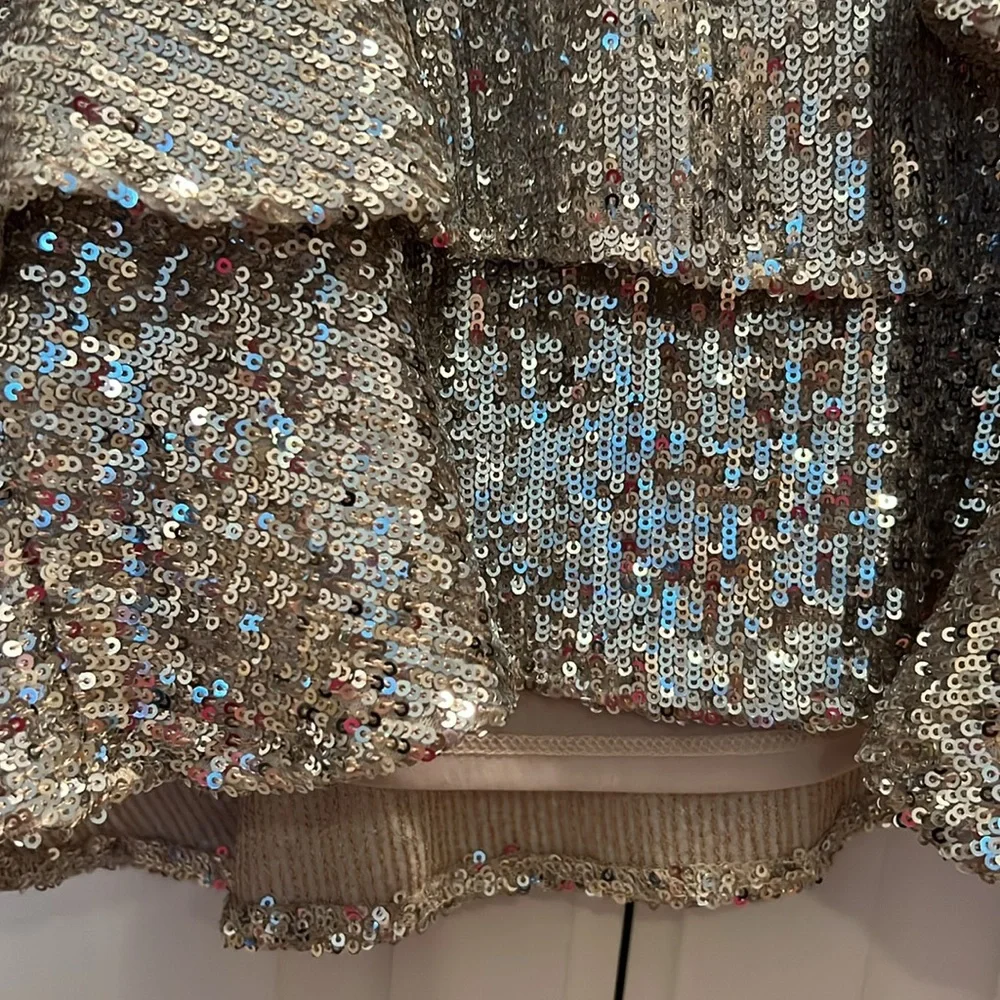 EXPRESS Sequins Neck Top [New with Tag] Small